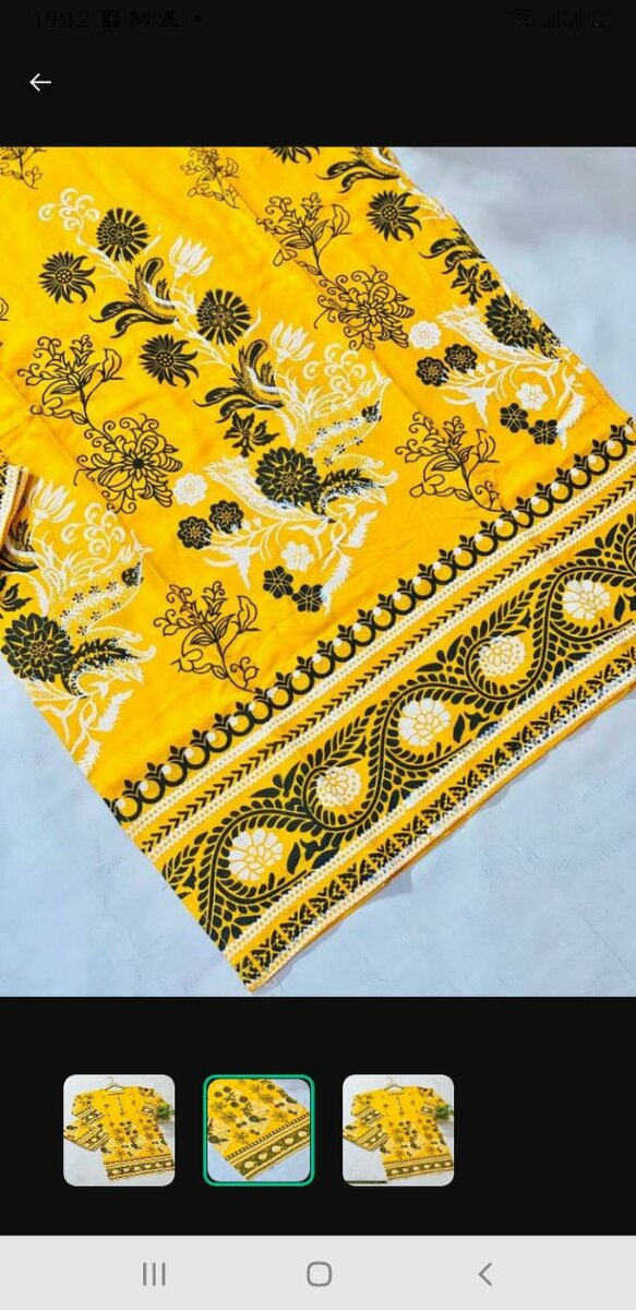 2pcs cotton embroided