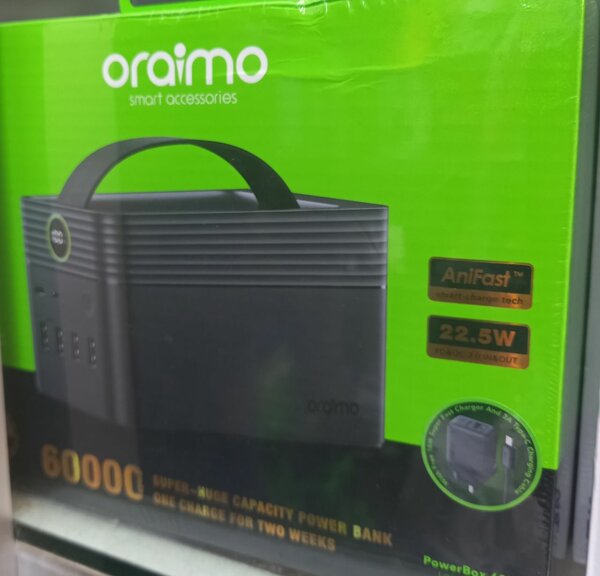 Oraimo Power Bank 60000mAh