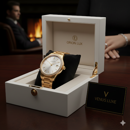 Montre en or Orion Lux