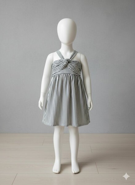 Robe Évasée Enfant Élégante