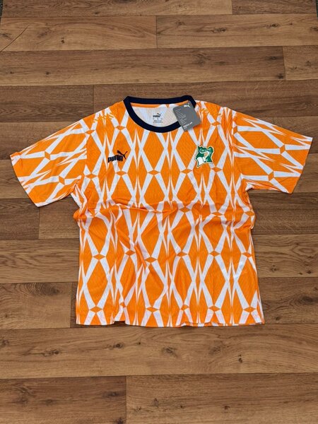 Maillot de Football Orange Homme