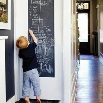 Tableau autocollant à craie 