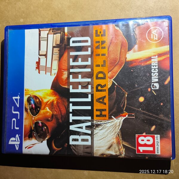 Battlefield Hardline cd PS4