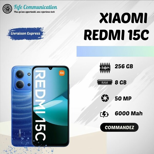 Xiaomi Redmi 15C - 256GB - 8GB