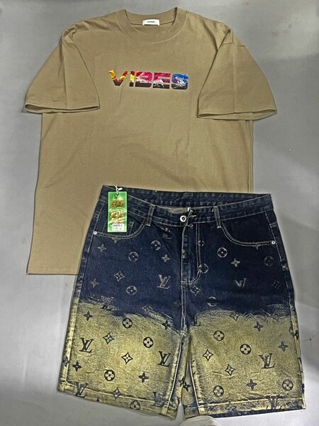 T-shirt et short tendance