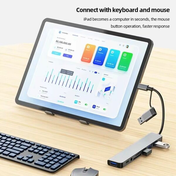 Hub USB-C 5-en-1 60W