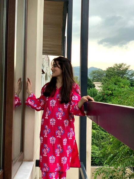 Most demanding printed Linen 2p suit