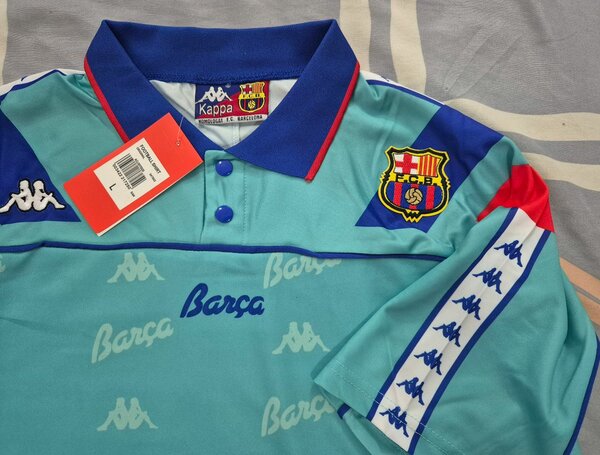 Maillot FC Barcelona Kappa Retro
