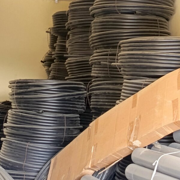 P. E pipes 100 meters