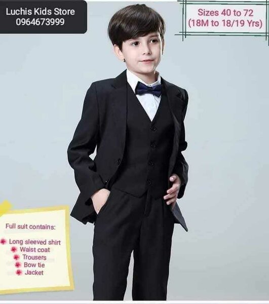 Smart suits for boys