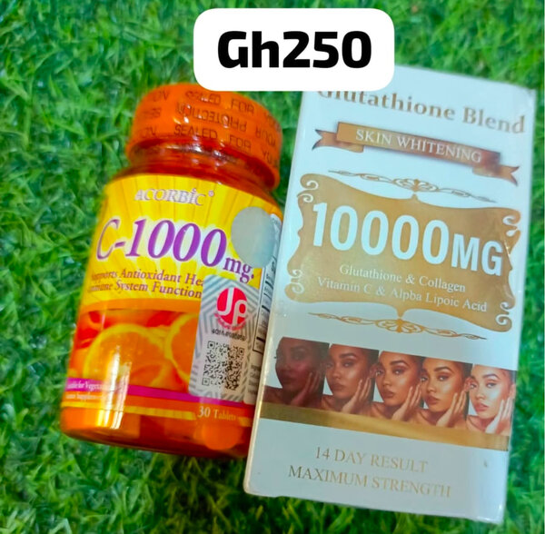 Vitamin C 1000mg + Collagen&Gluthation set