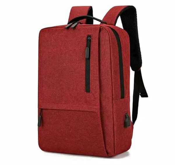 Sac à dos rouge élégant