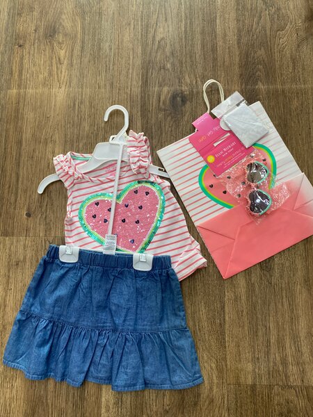 Ensemble Fille Été Pastèque
