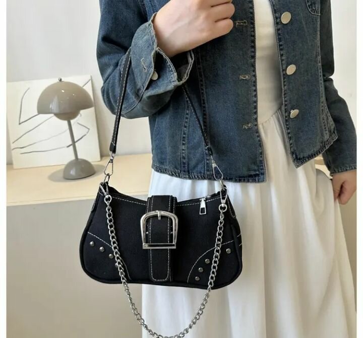 Sac à épaule en jean