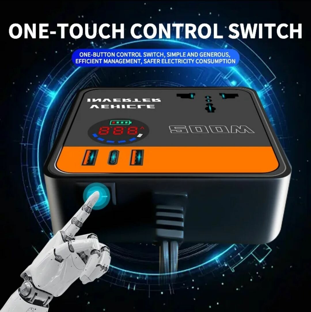 Convertisseur de voiture 200W