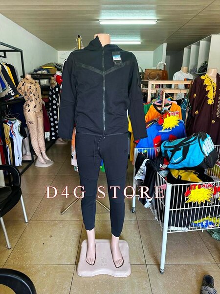 First Class Tracksuit Black