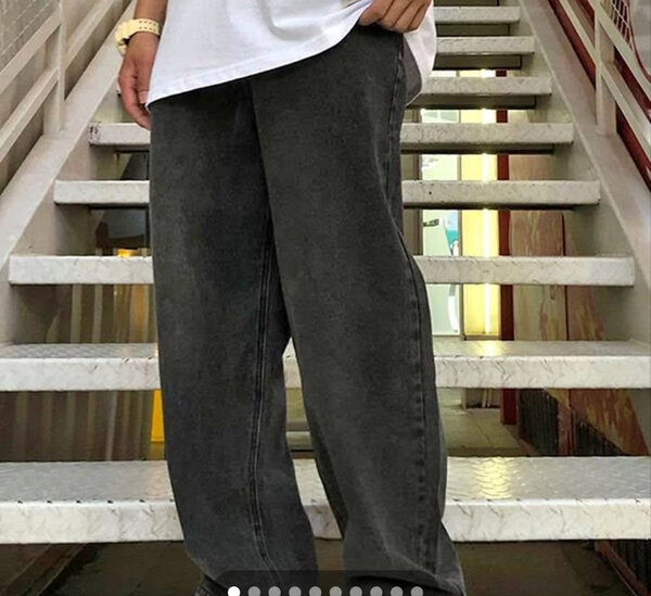 Jean large décontracté homme