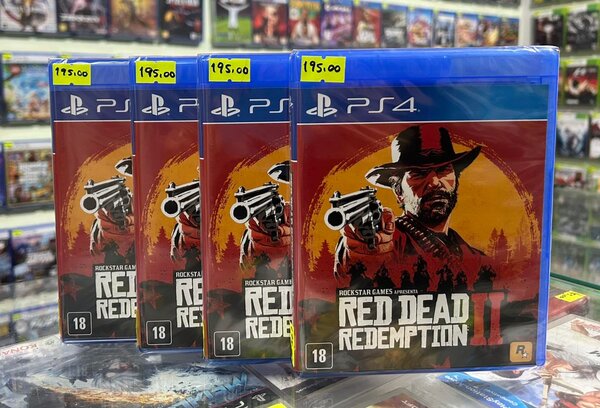 CD PS4 Red Dead Redemption II