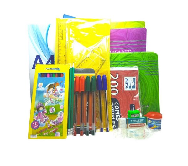 Kit de fournitures scolaires complet