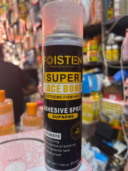 Spray adhésif pour perruque