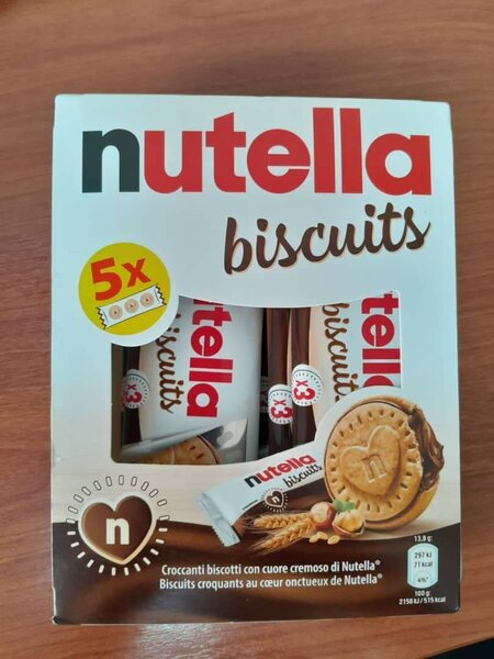 Biscuit nutella 3×5