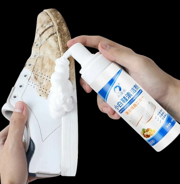Nettoyant Chaussures Blanches Efficace