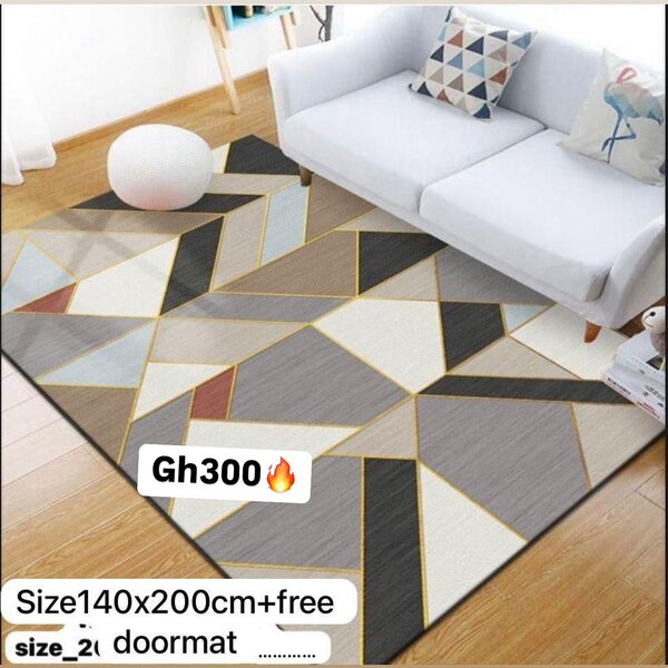 Beautiful and soft patterned carpet