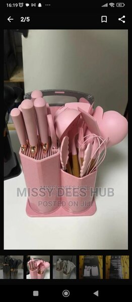 Silicone cooking set