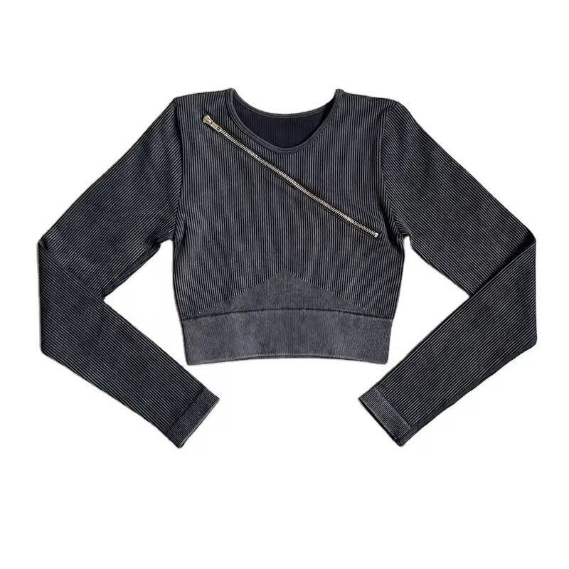 Top court rayé pour femmes