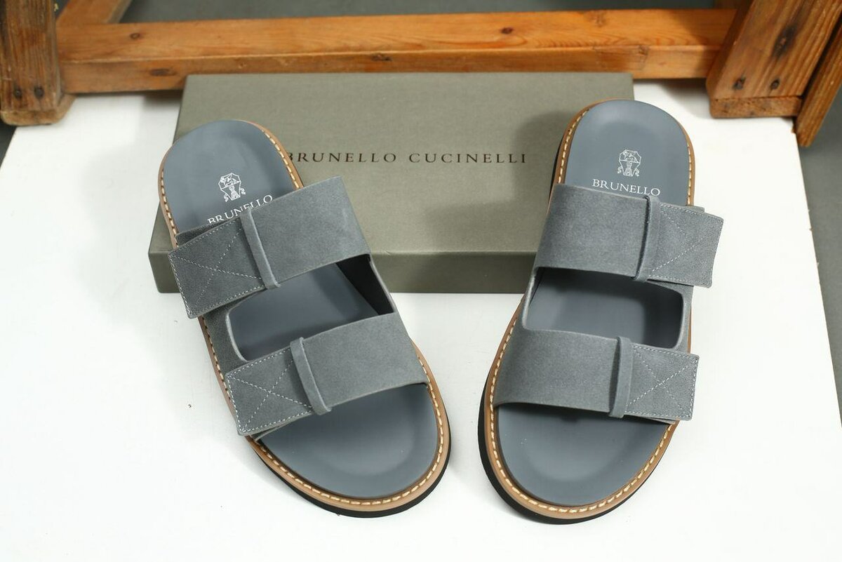 Sandales pour hommes en cuir