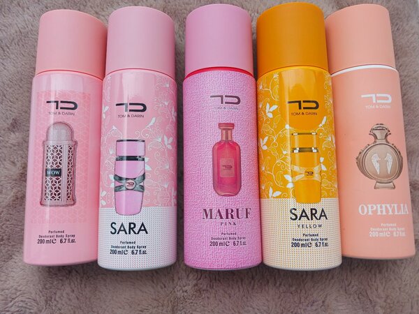 Déodorants Parfumés unisexes