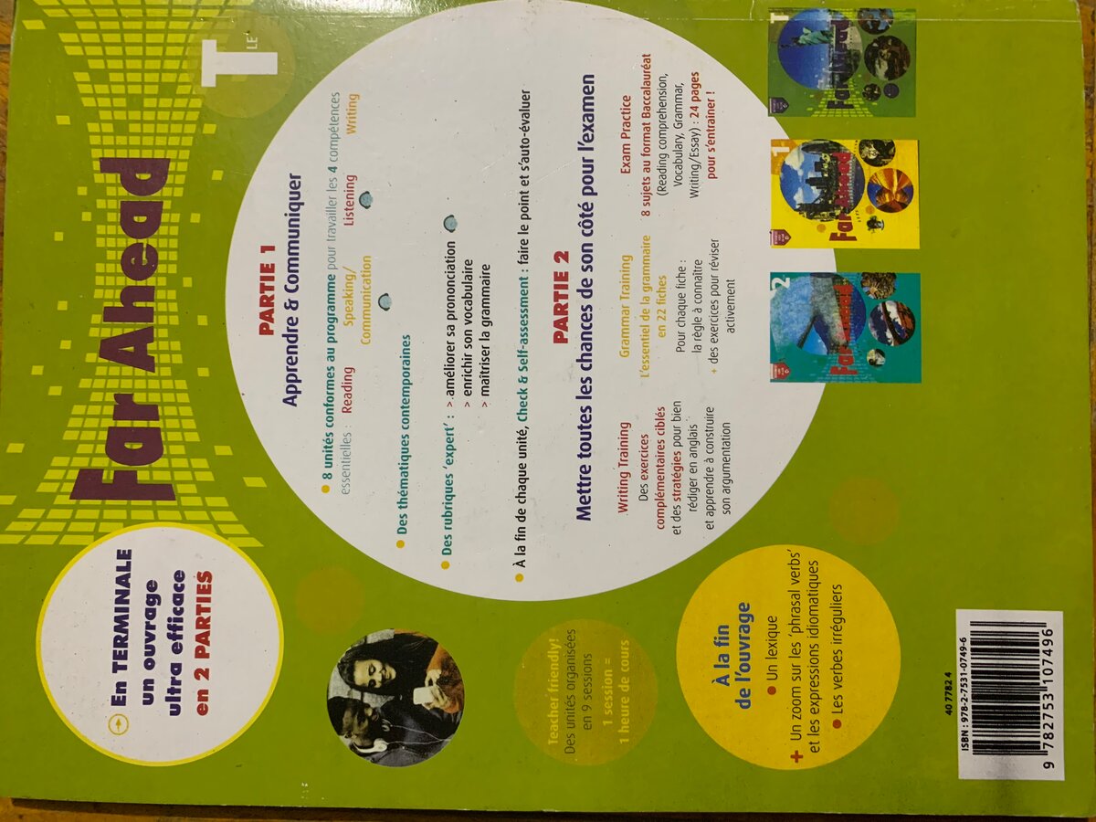 Livre d'anglais Terminale