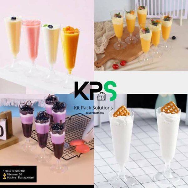 Cup à dessert/ champagne 150ml