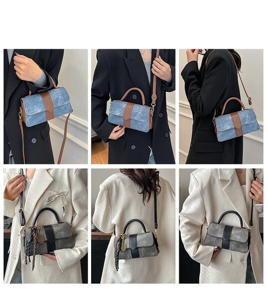 Sac bandoulière en cuir élégant