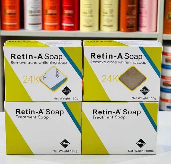 Retin A acne soap