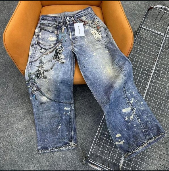 Jeans artistiques tendance