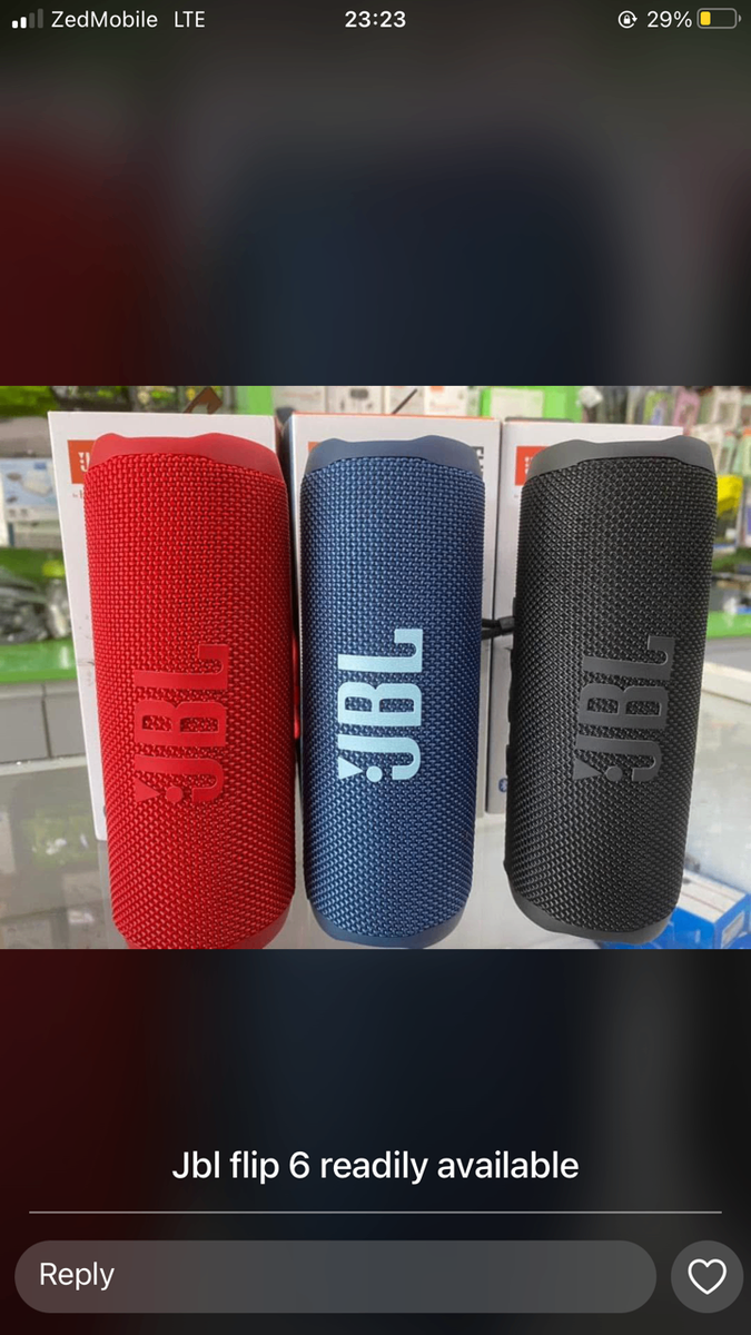 JBL Flip 6 speakers