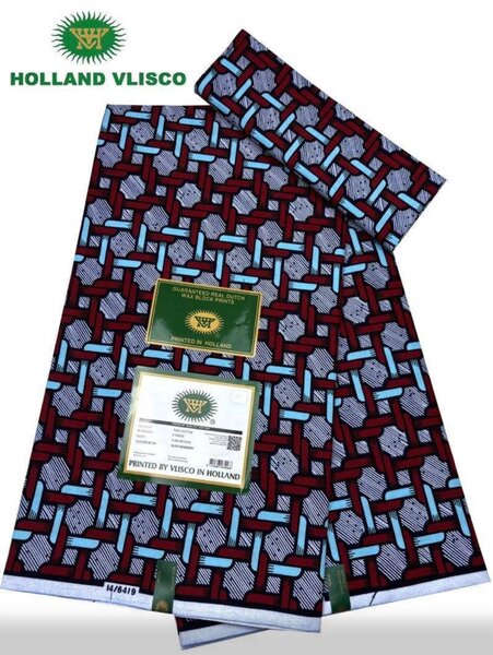 Tissu Wax Hollandais Vlisco