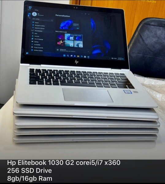 Hp Elitebook, Face ID, fingerprint and touchscreen