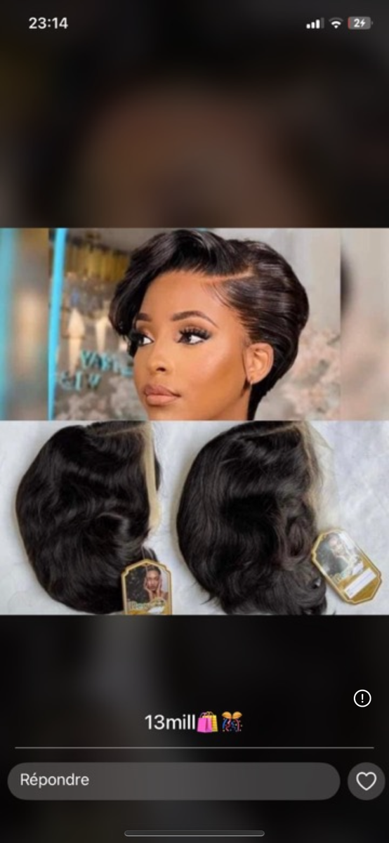 Perruques en cheveux naturels