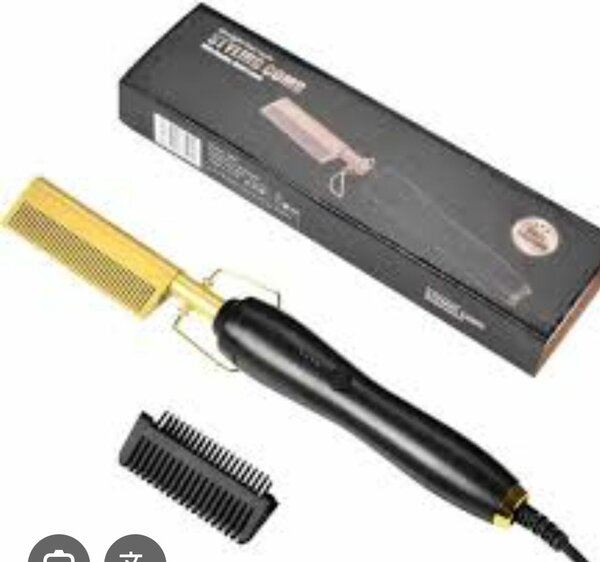 Peigne chauffant électrique professionnel