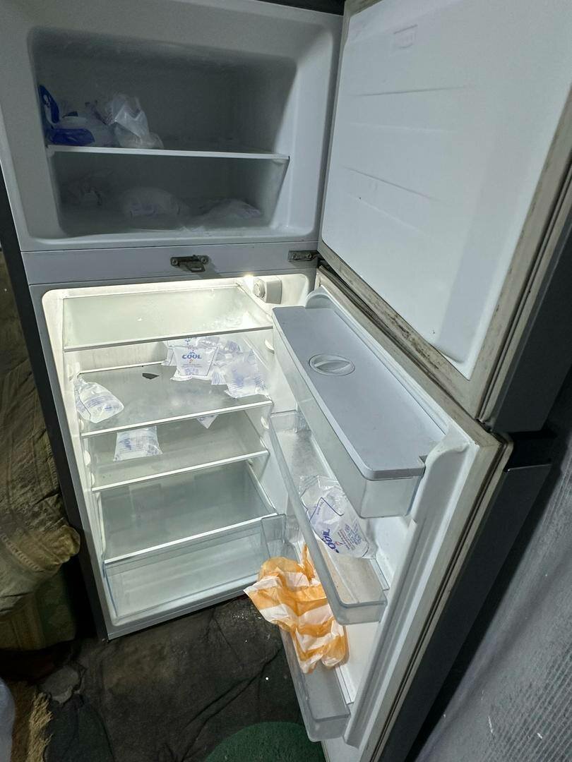 Hisense double door fridge