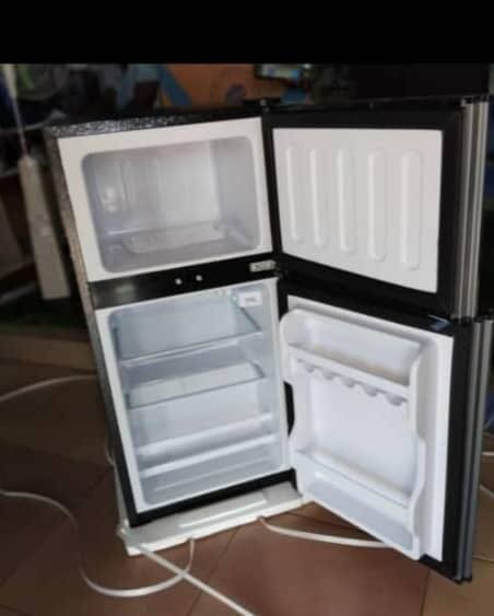 Pearl table top fridge, double door