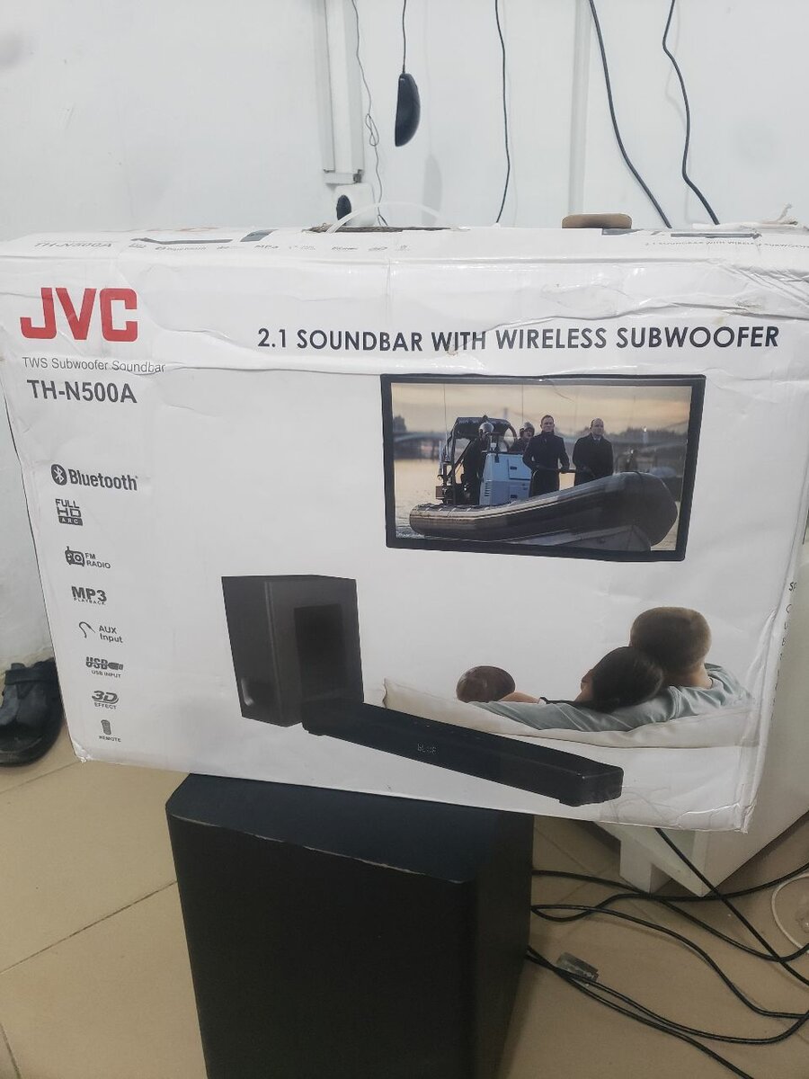 JVC Wireless Soundbar TH-N500A