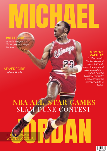 Poster NBA Michael Jordan