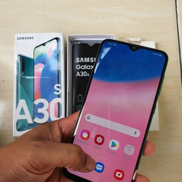 Galaxy A30s 64gb dual sim fresh in box 5000mAh capacity all