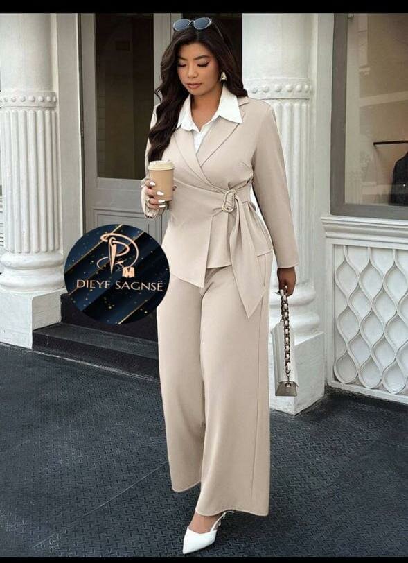 Ensemble Tailleur Élegant Femme