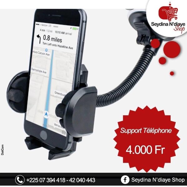 Support voiture pour téléphone
