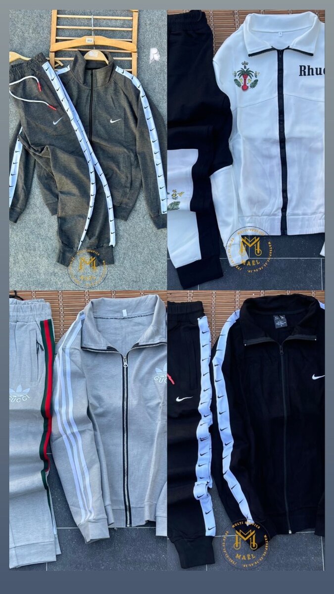 Survêtements élégants pour hommes