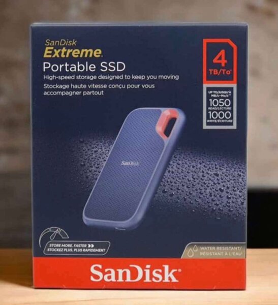 SanDisk Extreme SSD Portable 4TB
